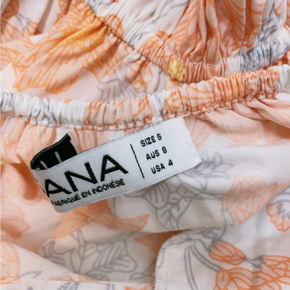 NWOT Lusana Mini Dress in Lotus Floral - Picture 3 of 5